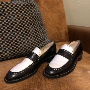 Italian Paloma Tuxedo Loafers size 9 (but run small so actually about an 8/8.5)